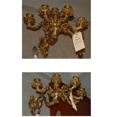 Lot 431 - Pair of Renaissance Style Gilt-Bronze...
