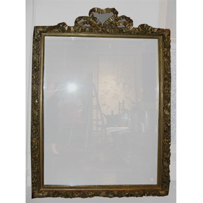 Lot 402 - Louis XVI Style Gilt-Wood Mirror Height 63...