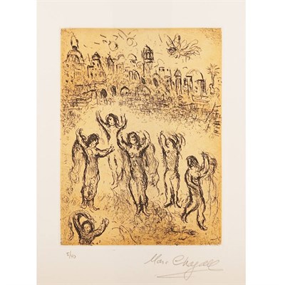Lot 397 - Marc Chagall UNTITLED (C. BOOKS 109) Etching...