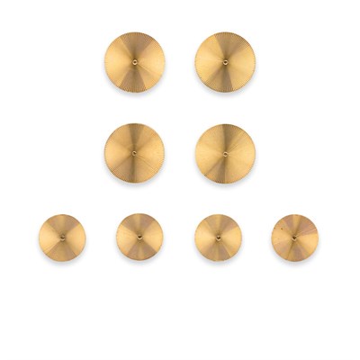 Lot 25 - Gold Button Set, Tiffany & Co.