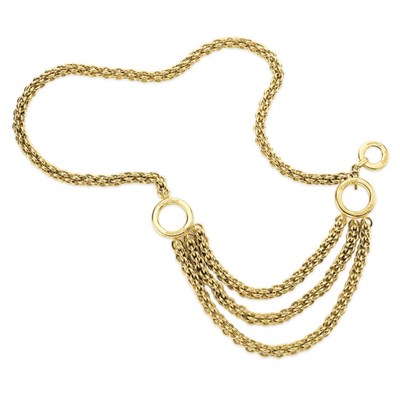 Lot 417 - Paloma Picasso Chain Belt Circa 1990 Stamped:...