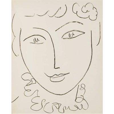 Lot 240 - MATISSE, HENRI Portraits. Monte Carlo: Andre...