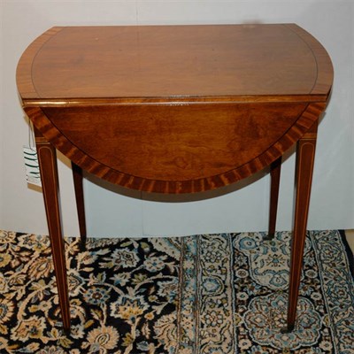 Lot 523 - George III Style Mahogany Pembroke Table...