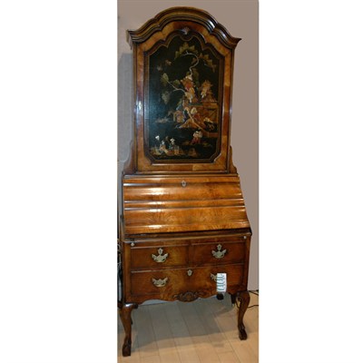 Lot 438 - Queen Anne Style Chinoiserie Decorated...