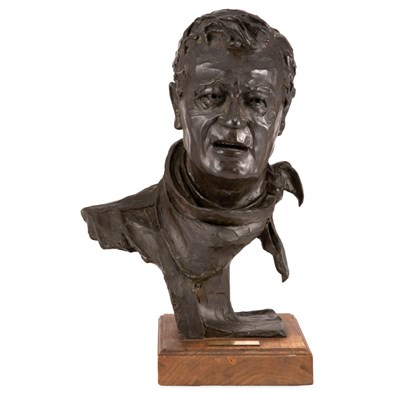 Lot 289 - Gallagher Rule American, b. 1930 Bust of John...