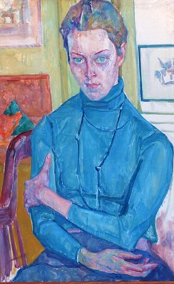 Lot 65 - Joseph Solman American, 1909-2008 Portrait of...