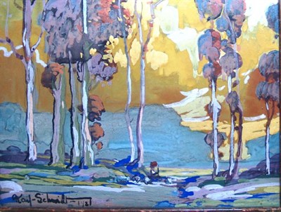 Lot 83 - Karl Schmidt American, 1890-1962 A Sunny...