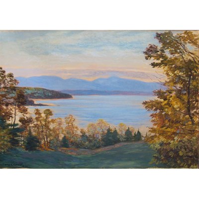 Lot 58 - Charles Robert Knight American, 1874-1953 Lake...