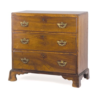Lot 293 - George III Mahogany Chest of Drawers Late 18th...