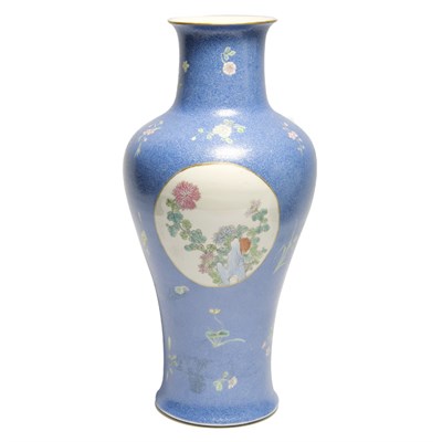 Lot 103 - Chinese Famille Rose Glazed Porcelain Meiping...