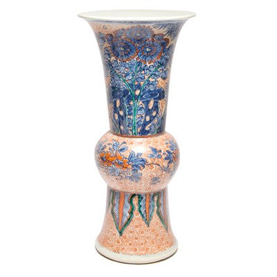 Lot 125 - Chinese Wucai Porcelain Vase Kangxi Period Of...