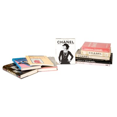 Lot 138 - Group of Eleven Books About Chanel Comprising...