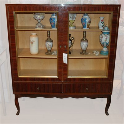 Lot 299 - Art Deco Style Faux Painted Side Cabinet...