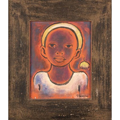 Lot 107 - Gerard Sekoto South African, 1913-1993...