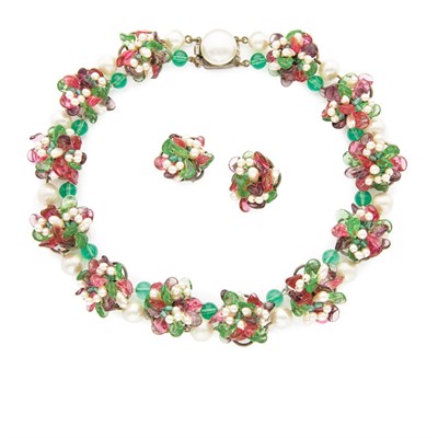 Lot 103 - Rousselet Demi-Parure Mid 20th century The...
