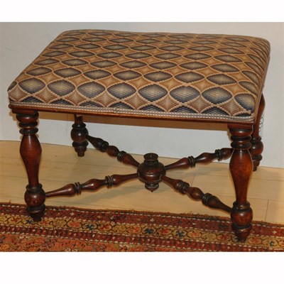 Lot 526 - Victorian Needlepoint Upholstered Mahogany...