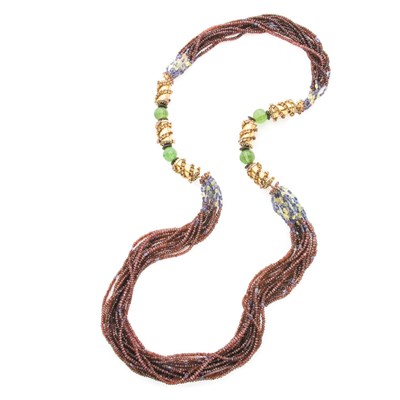 Lot 328 - Iradj Moini Multi-Strand Sautoir Twelve and...