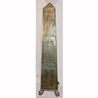 Lot 336 - Pair of Mirrored Obelisks Height 6 feet.