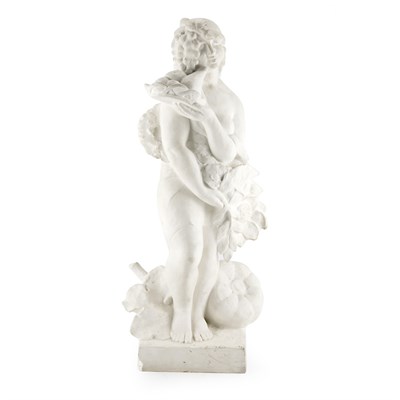 Lot 413 - Sevres Art Deco Bisque Figure of a Woman With...