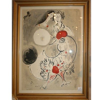 Lot 118 - Marc Chagall THE GRAY COCK (CHARLES SORLIER 3)...