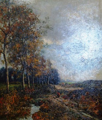 Lot 10 - Manner of Colin Campbell Cooper Country Lane...