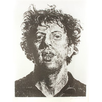 Lot 402 - Chuck Close (b. 1940) PHIL/FINGERPRINT...