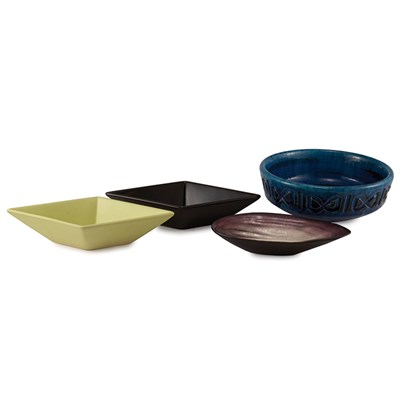 Lot 225 - Pol Chambost French, 1906-1983 Four Ceramic...