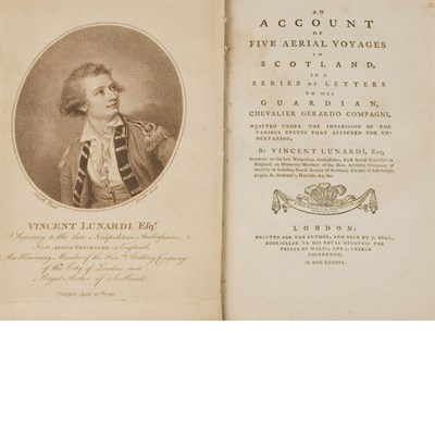 Lot 302 - LUNARDI, VINCENT An Account of the First...