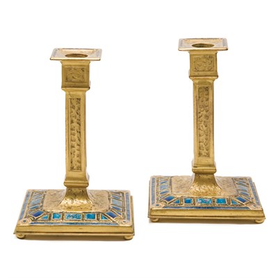 Lot 246 - Pair of Louis C. Tiffany Furnaces, Inc....