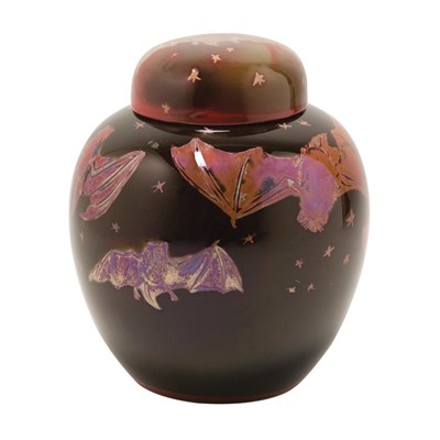 Lot 56 - Bernard Moore Glazed and Iridescent Ceramic...