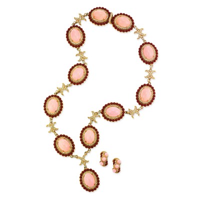 Lot 200 - Kenneth Lane Demi-Parure Circa 1970 The...