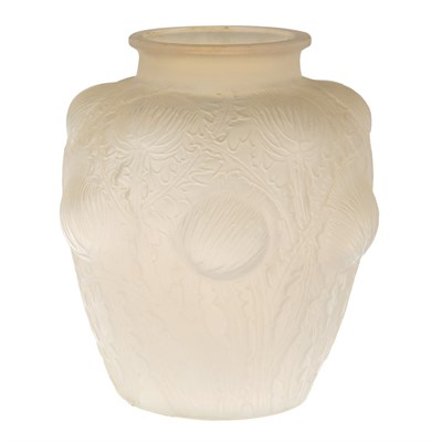 Lot 349 - Lalique Mold Blown Opalescent Glass Domremy...