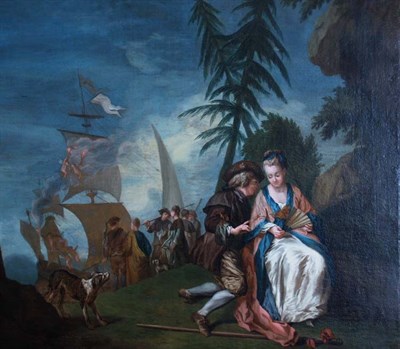 Lot 44 - French School 19th Century The Departure of a...