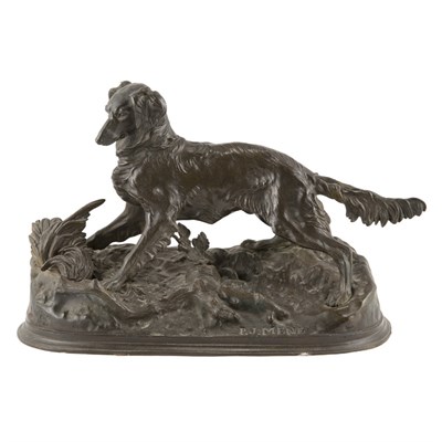 Lot 106 - Bronze Figure of a Pointer After a model by...