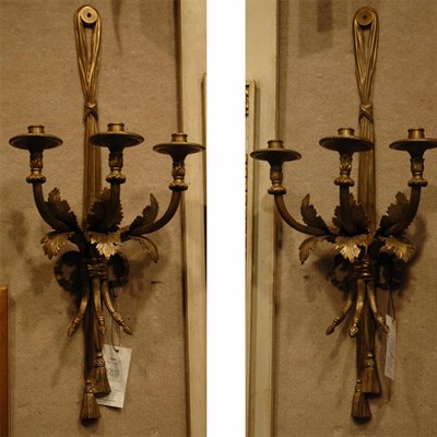 Lot 549 - Pair of Neoclassical Style Gilt-Bronze...