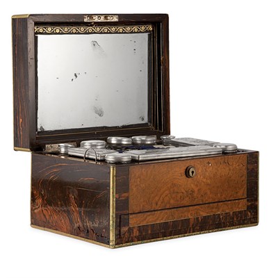Lot 103 - Victorian Gentleman's Dressing Chest 19th...