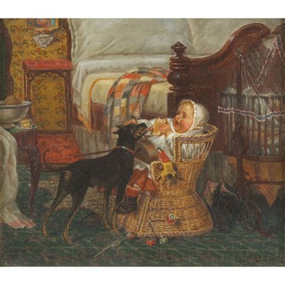 Lot 62 - Edward Lamson Henry American, 1841-1919...