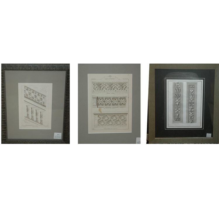 Lot 89 - Various Artists [ARCHITECTURAL STUDIES] Four...