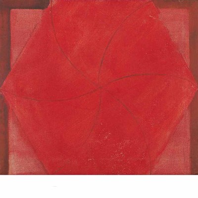 Lot 42 - Richard Smith British, b. 1931 Untitled (Red)...