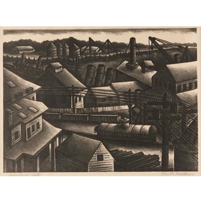 Lot 442 - Paul Meltsner (1905-1966) INDUSTRIAL CENTER...