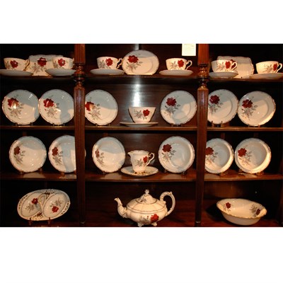 Lot 260 - Royal Staffordshire Bone China Dessert Service...