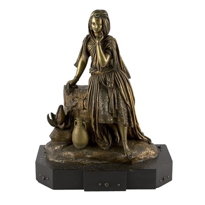 Lot 94 - Bronze Figure of a Female Water Carrier...
