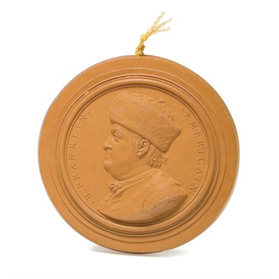 Lot 130 - Louis XVI Terra Cotta Plaque of Benjamin...