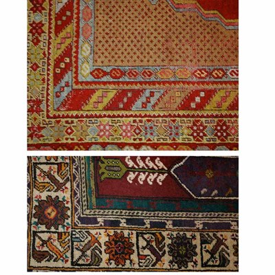 Lot 592 - Two Turkish Prayer Rugs Comprising a Ladik...