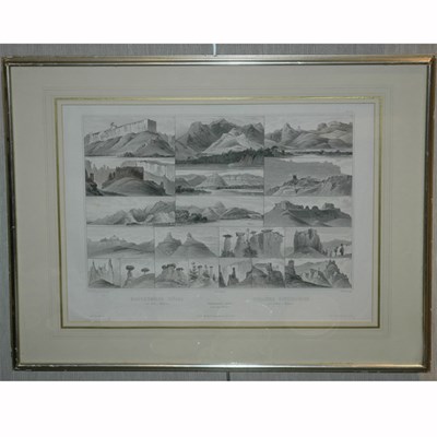 Lot 82 - Karl Bodmer REMARKABLE HILLS ON THE UPPER...