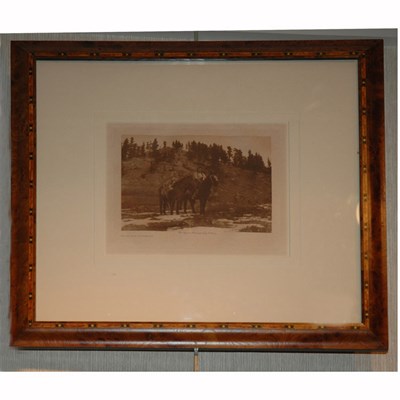 Lot 99 - After Edward Curtis PACKHORSE--APSAROKE...