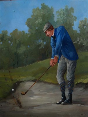 Lot 70 - 20th Century School Golfers:Two Each initialed...