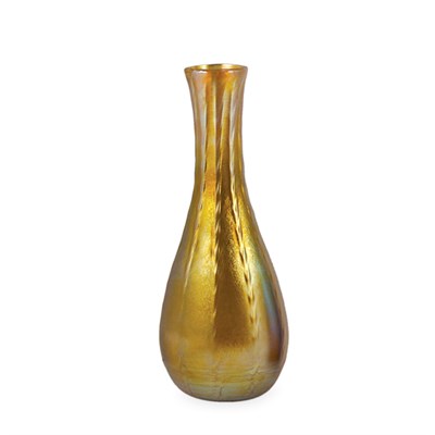 Lot 277 - Tiffany Favrile Glass Bottle Vase Circa 1919...