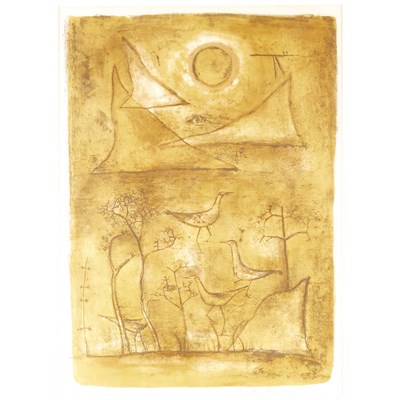 Lot 529 - Zao Wou-ki (b. 1921) MONTAGNES ET OISEAUX...
