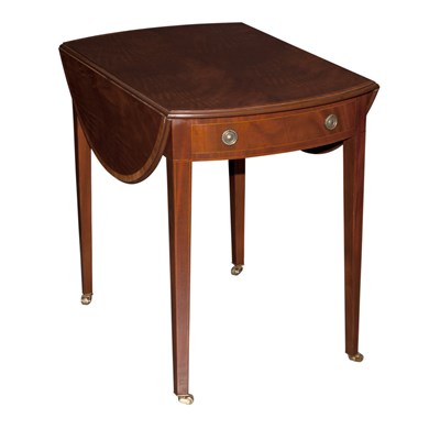 Lot 481 - George III Style Mahogany Pembroke Table...